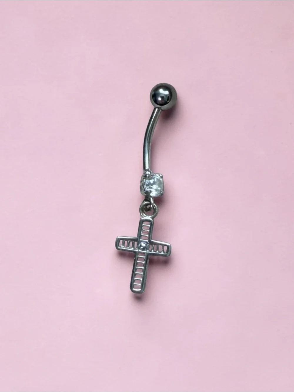 10K Belly Bottom Ring.